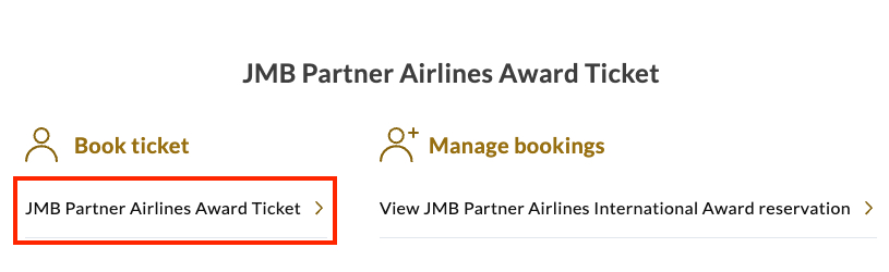 How to Book Award Tickets with Japan Airlines Miles 17 JAL partner award search