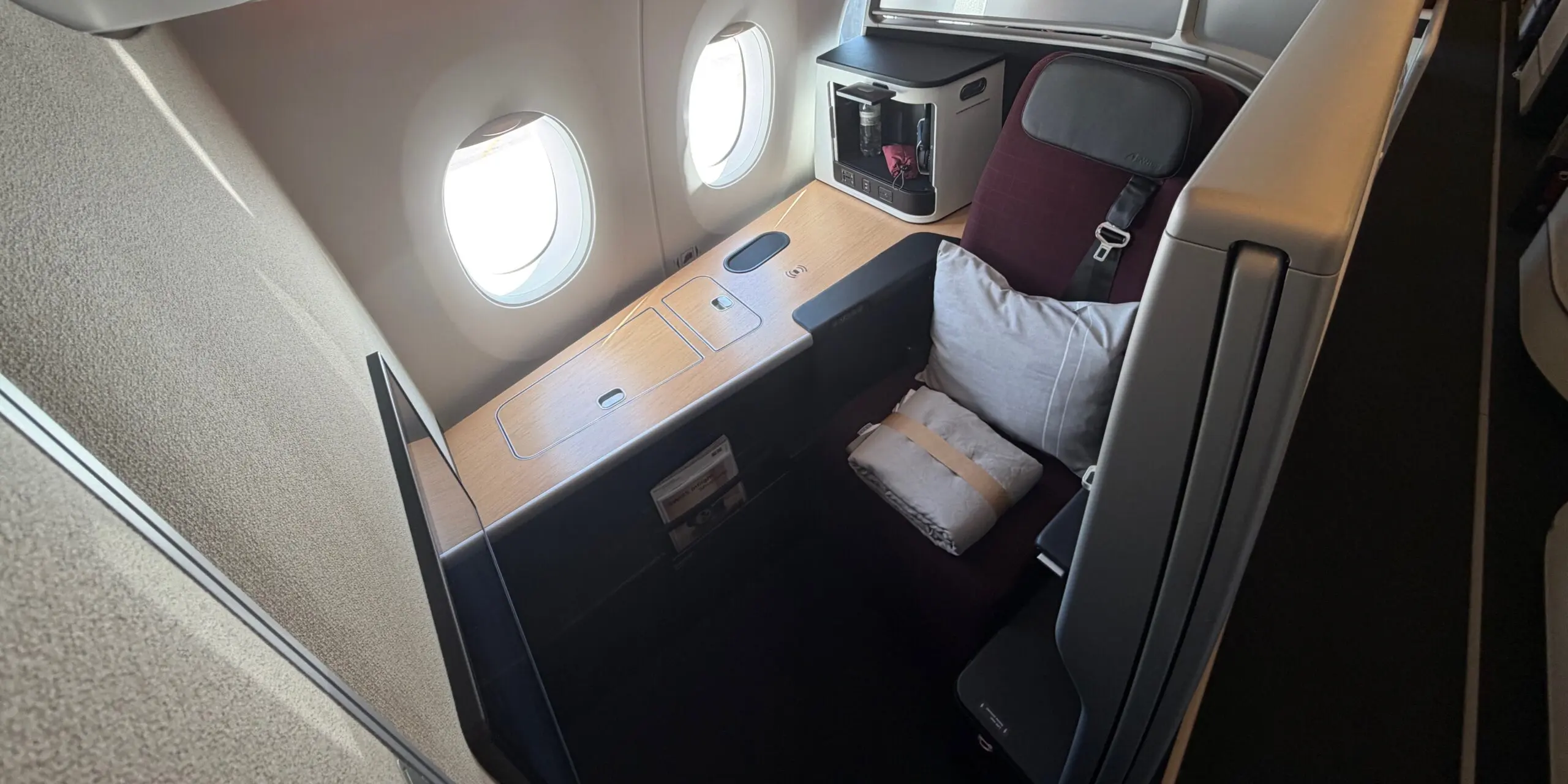 SWISS Senses business class seat