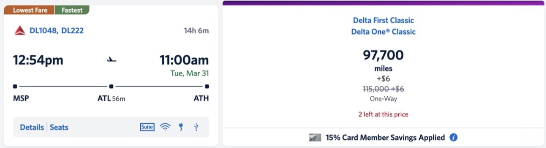 The Rarest Delta SkyMiles Deals the Airline Won't Advertise 1 Delta SkyMiles fare to Europe from 97k SkyMiles