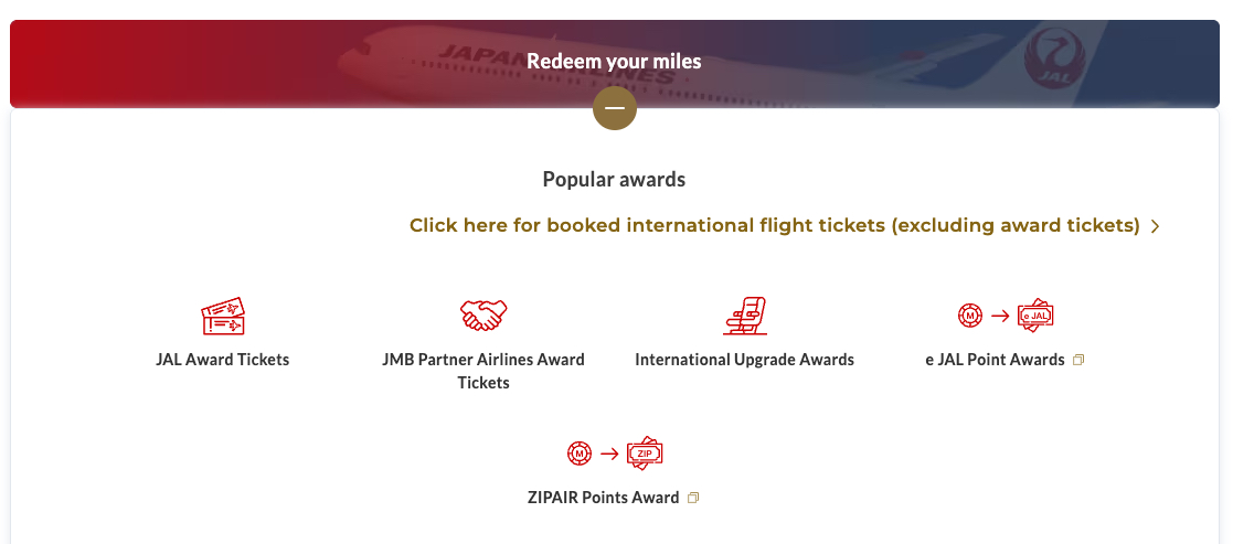 How to Book Award Tickets with Japan Airlines Miles 4 redeeming JAL miles