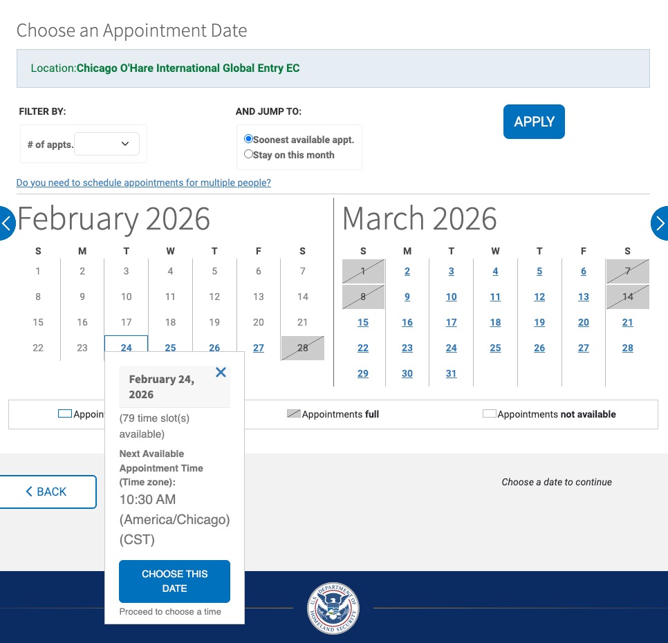 Even with PreCheck Back Online, Global Entry Remains Shut Down ... But Why? 1 calendar of interviews