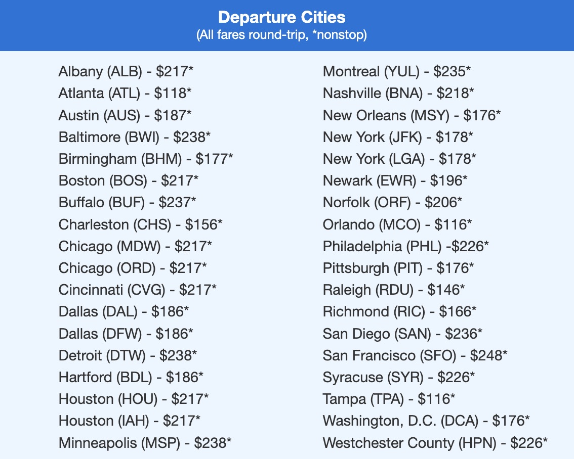We Found Roundtrip Domestic Flights Under $200, Here's Where 6 Miami airfare