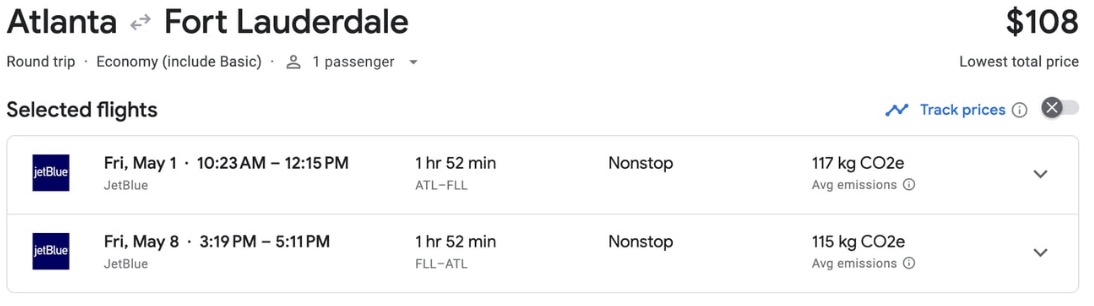We Found Roundtrip Domestic Flights Under $200, Here's Where 5 Miami and Fort Lauderrdale flight deal