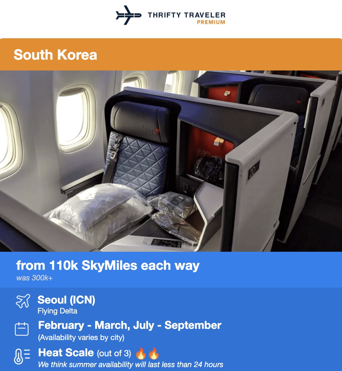The 10 Best Delta SkyMiles Deals of the Year ... So Far 8 Delta One Suites SkyMiles deal