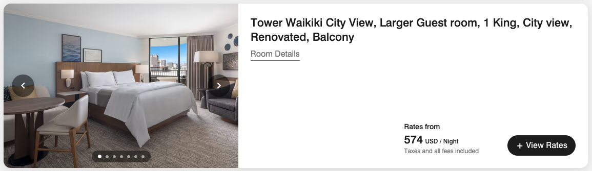 Nice: Marriott Boosts Free Night Award ‘Top-Off’ to 25K Points 3 Moana Surfrider stay for $574 per night