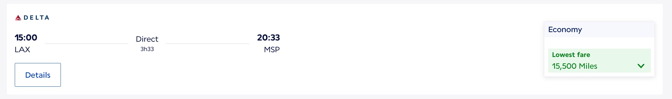Shocked by Flight Prices? How We're Booking (& Rebooking) Flights Now 3 delta flight from lax to msp for 15,500 miles
