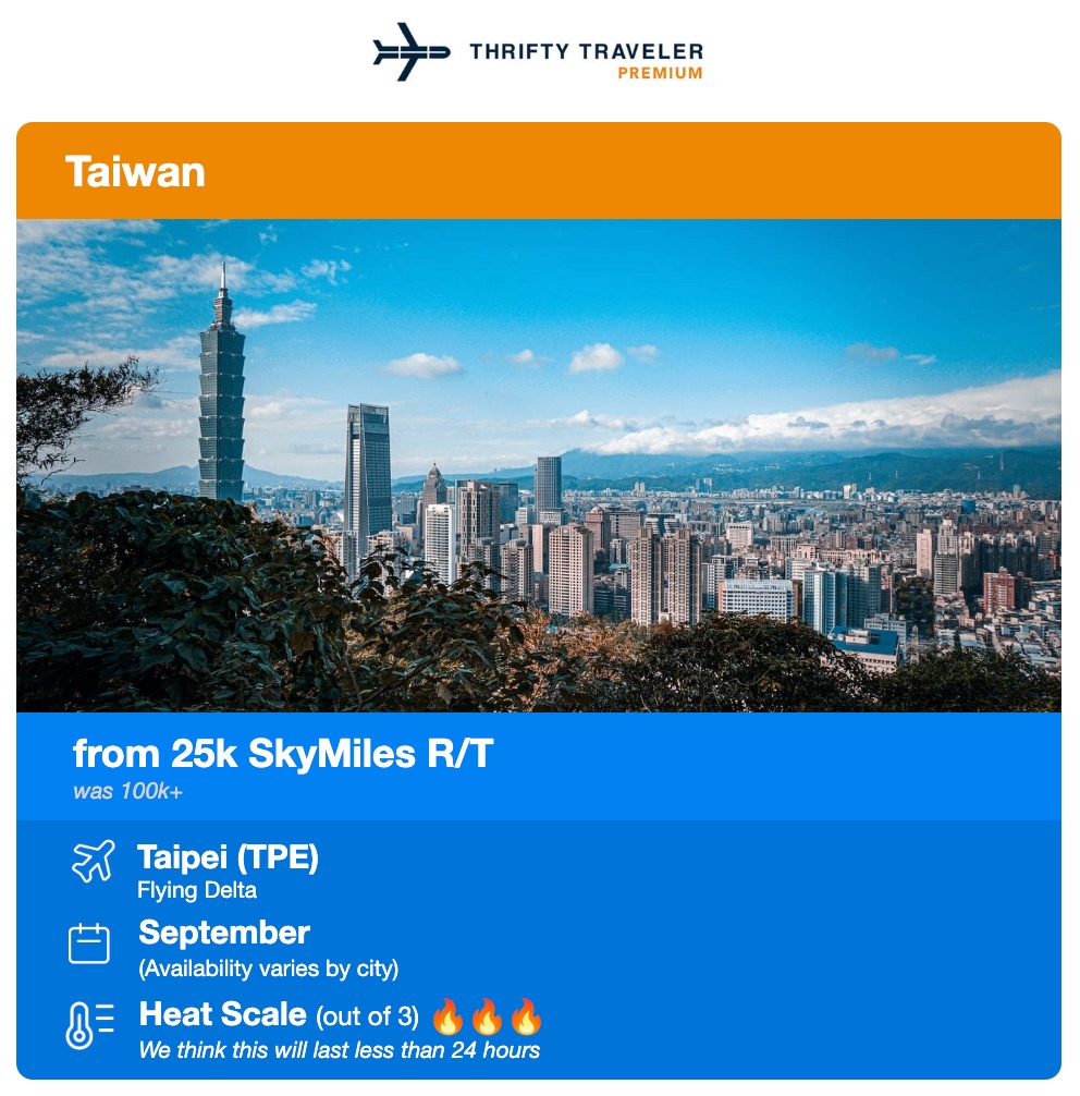 Shocked by Flight Prices? How We're Booking (& Rebooking) Flights Now 5 thrifty traveler premium skymiles taiwan deal