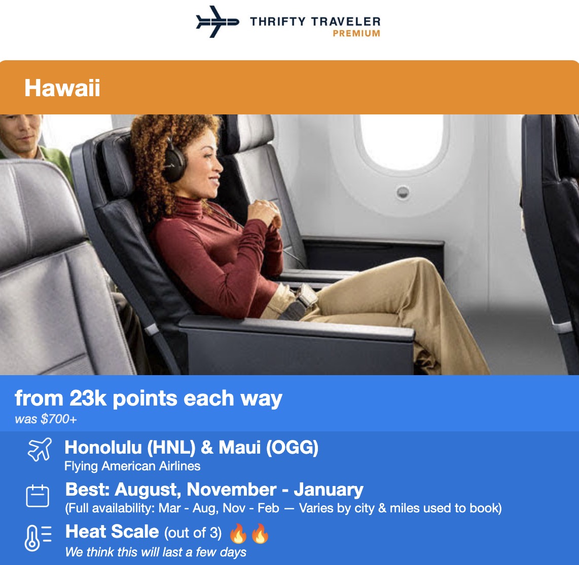 6 Incredible Ways to Use AAdvantage Miles, From Economy to Biz Class 6 Hawaii Premium Economy AA miles