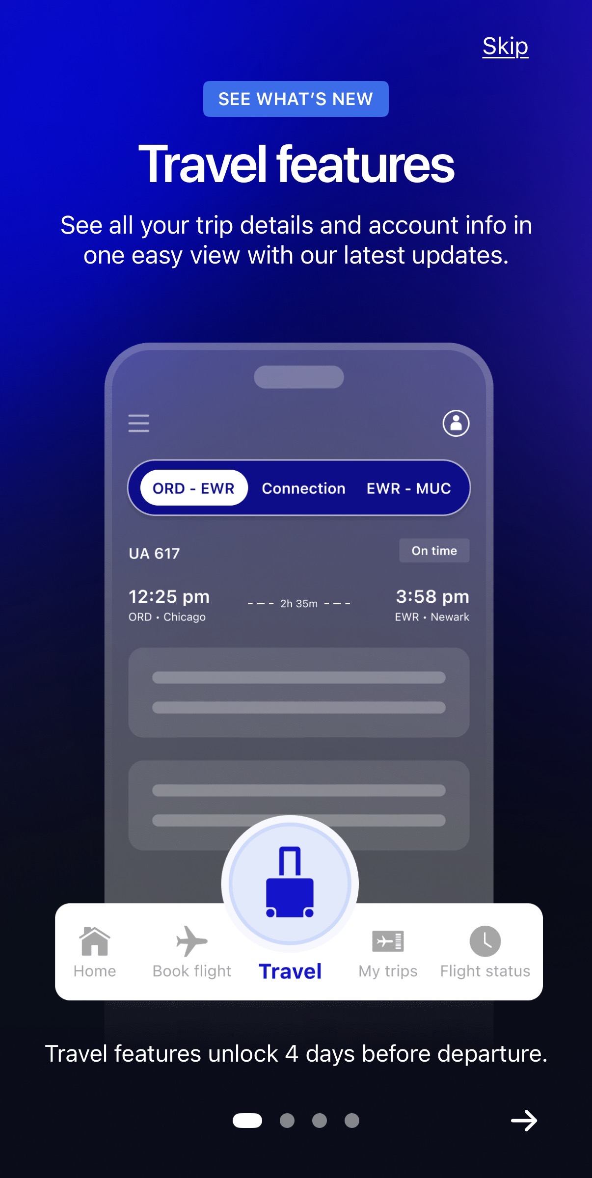 Bravo: United is Adding TSA Wait Times to its App 1 united travel app screenshot