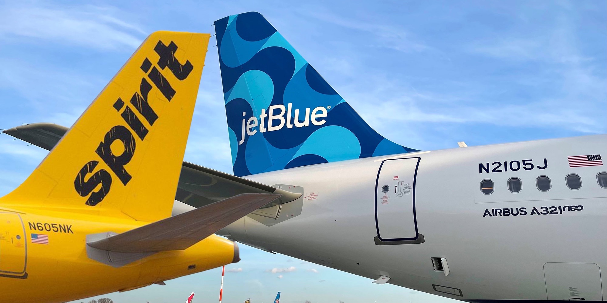 JetBlue - Spirit Airplanes