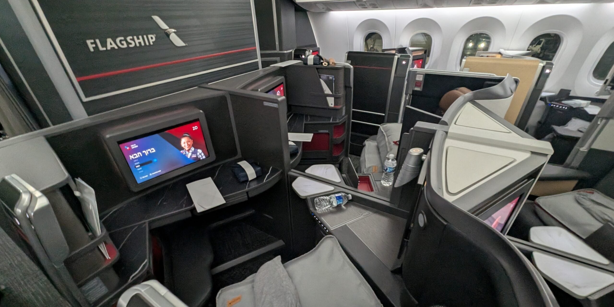 AA Flagship Business Class Cabin