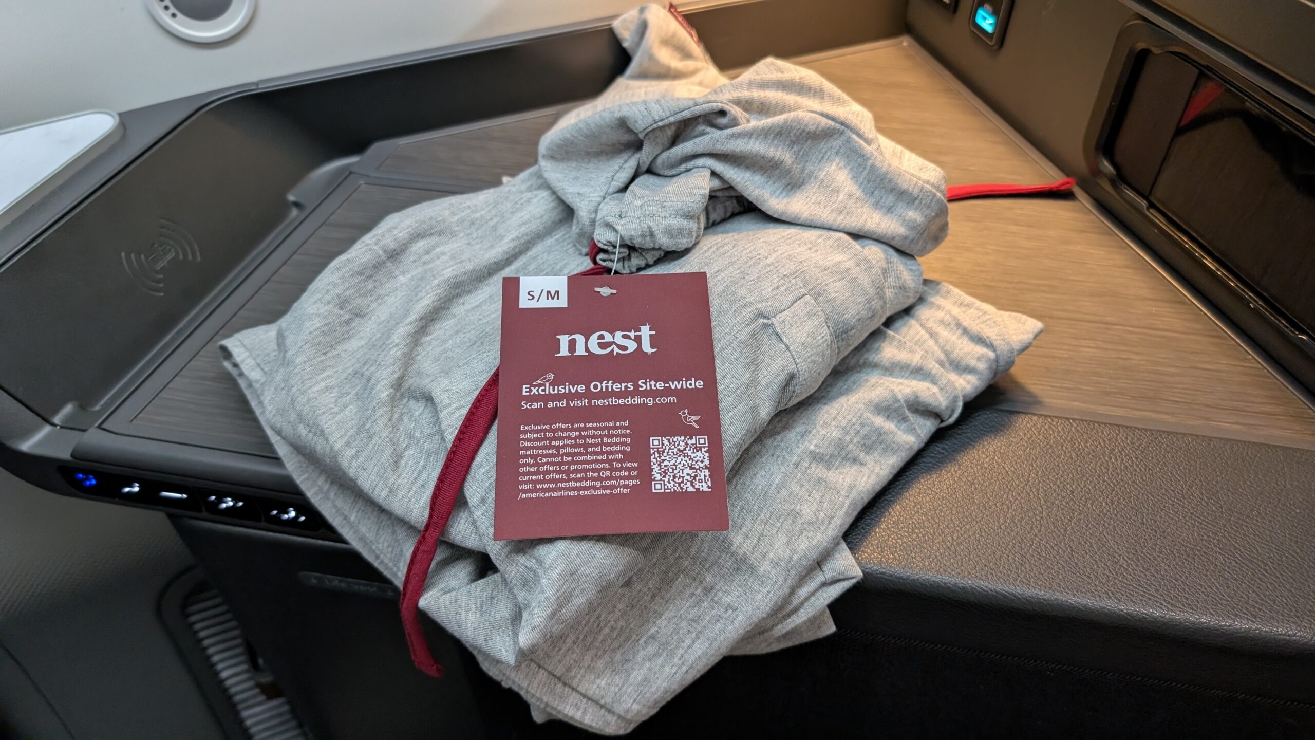 American Airlines' New Flagship Suite Review: A Stellar Hop Across the Pond 41 Nest pajamas