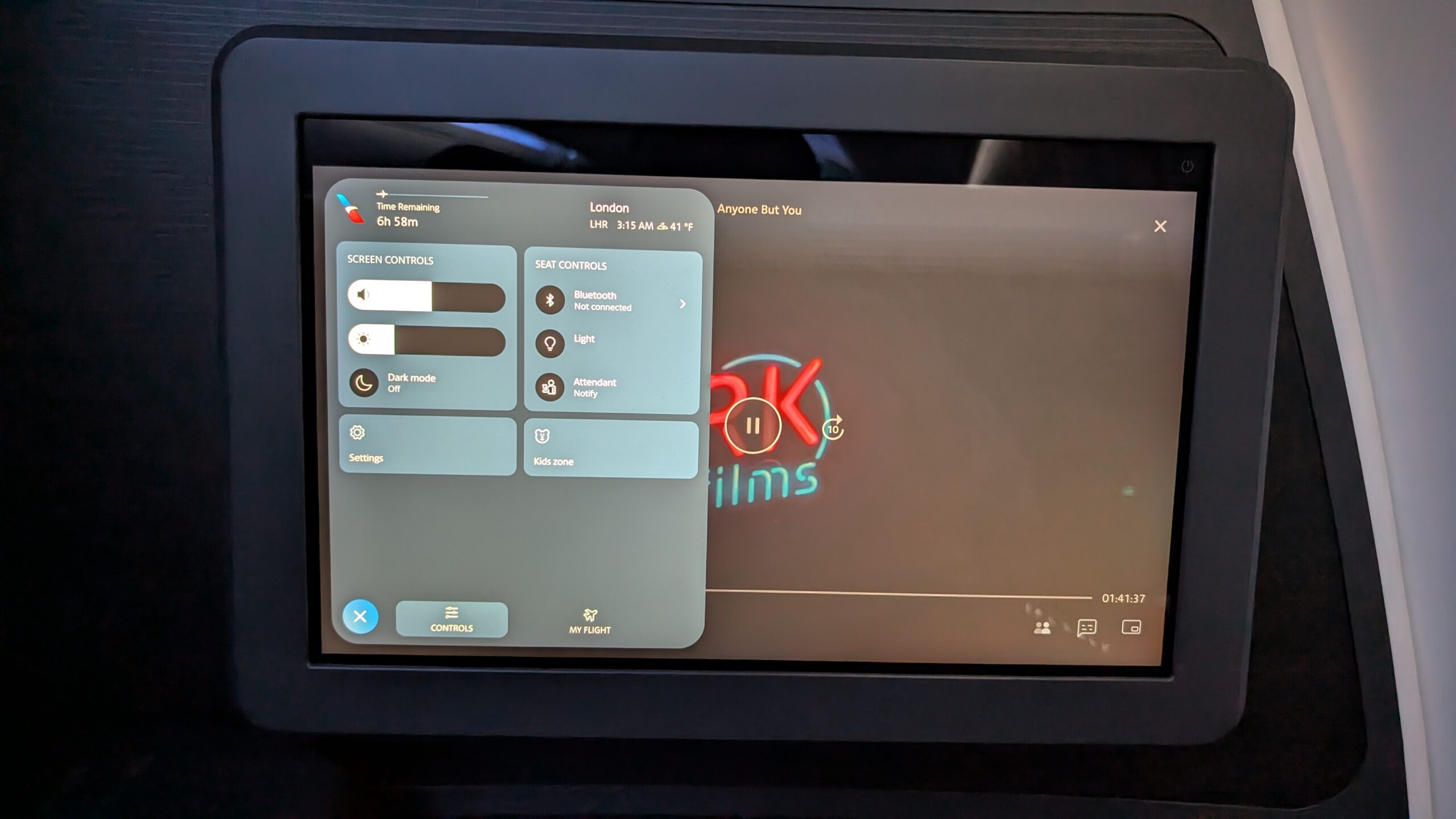 American Airlines' New Flagship Suite Review: A Stellar Hop Across the Pond 51 AA Flagship Suite: Bluetooth Pairing