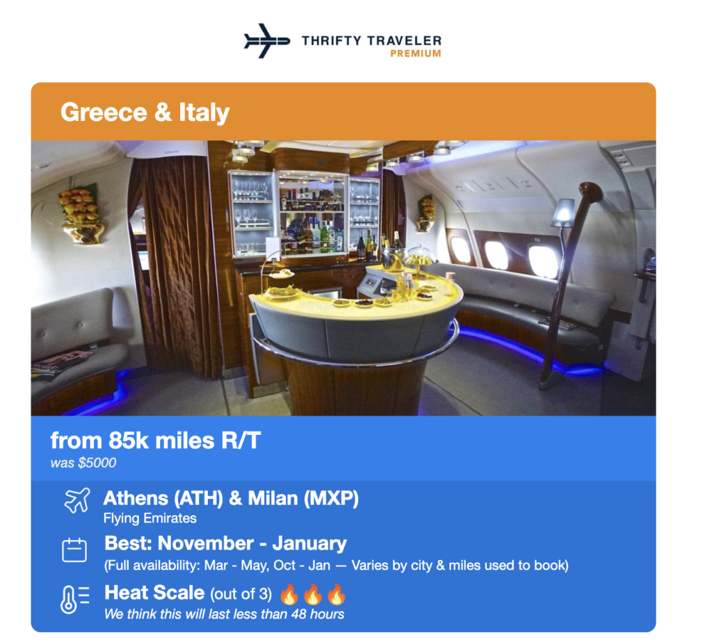 The Best Business Class Deals We've Found in the Last 12 Months 4 Emirates business class premium deal