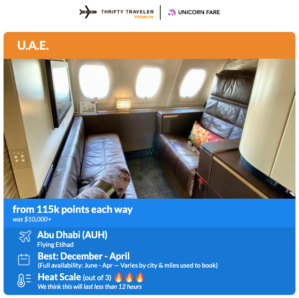 Your AAdvantage Miles Are Invaluable to Fly First & Biz Class 2 Etihad F Premium Deal