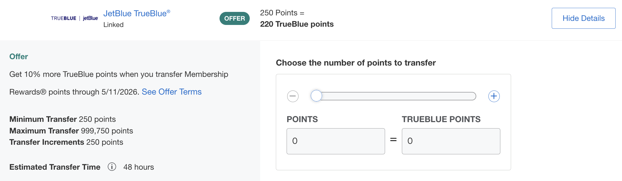 Get Up to 65% More Points With the Current List of Transfer Bonuses! 3 Amex to JetBlue 10% transfer bonus