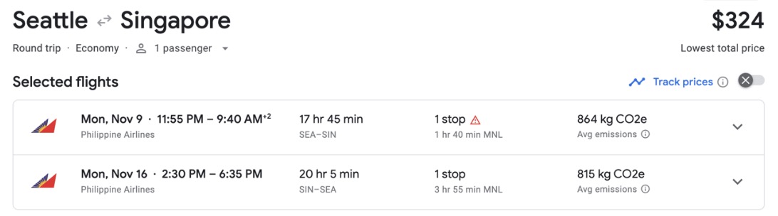 The 10 Best Flight Deals of 2026 We've Found (So Far...) 7 Philippine Airlines airfare to Singapore for $324