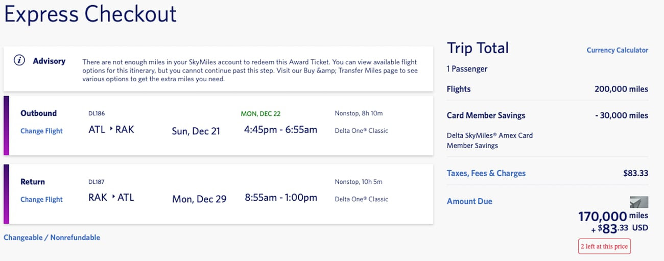 These SkyMiles Rates for Delta One Biz Class Will Shock You 7 unnamed 66