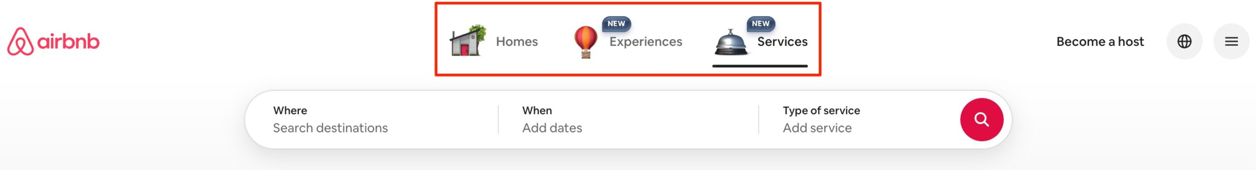 Airbnb Search: Stays, Experiences, and Services