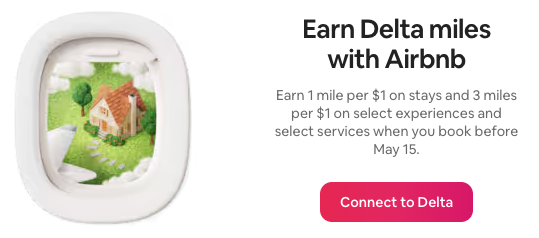 Airbnb Connect to Delta