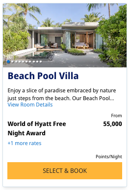 We Analyzed 368K Hyatt Award Nights ... & The Findings Are Brutal 9 Alila Maldives "top" demand award night for 55,000 points.