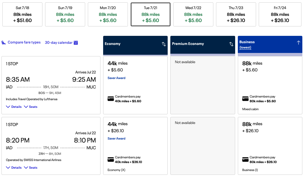 How to Find & Book the Best Deals with United Miles 4 United miles from DC to Munich with a connection