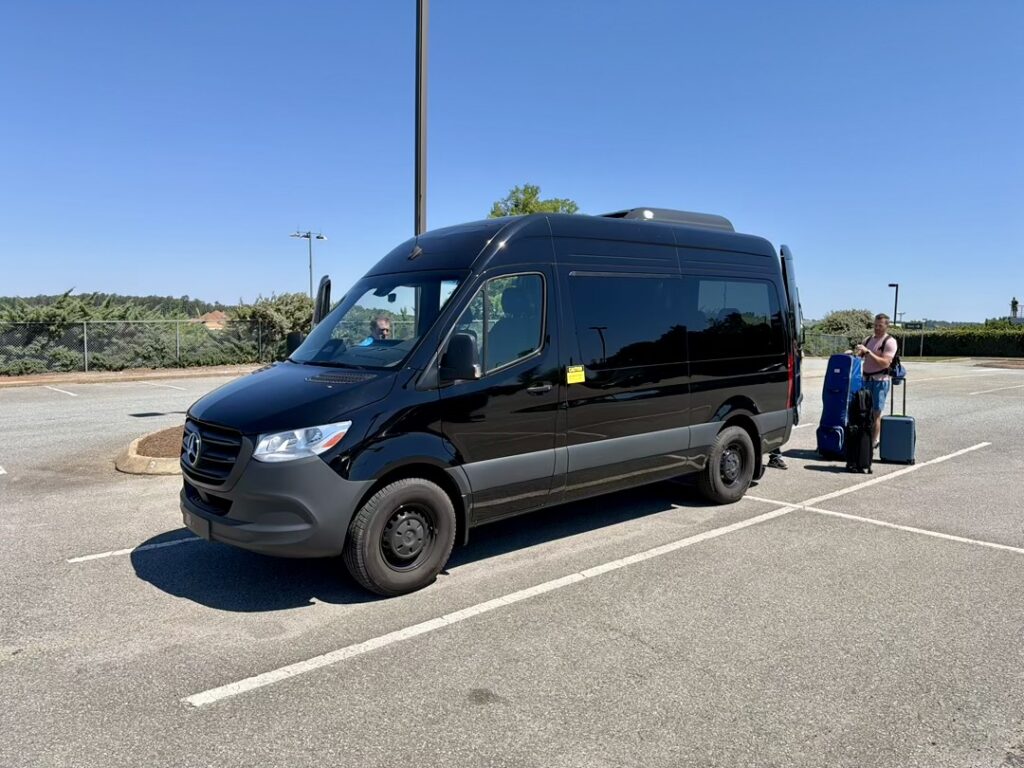 7 Money-Saving Tips for a Pinehurst Golf Trip 3 Pinehurst Trip Sprinter Van rented from Turo