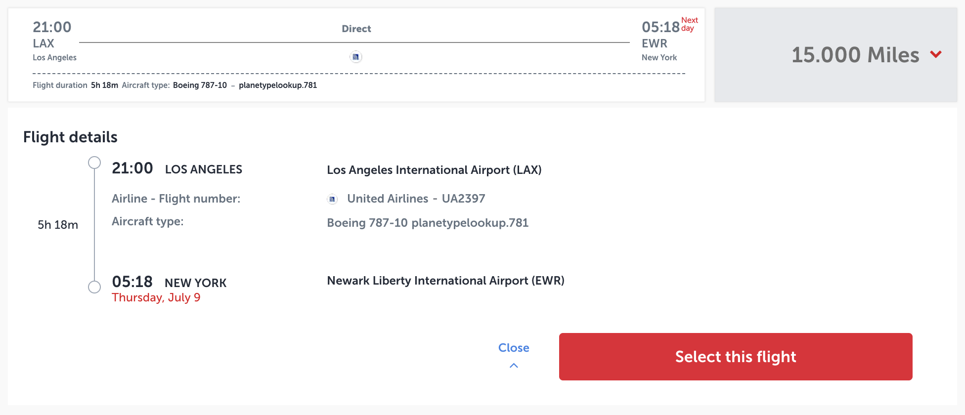 New: Get a Big 50% Transfer Bonus From Rove Miles to Turkish Airlines! 1 Turkish Airlines award ticket flying United from LAX-EWR for 15k one-way in economy