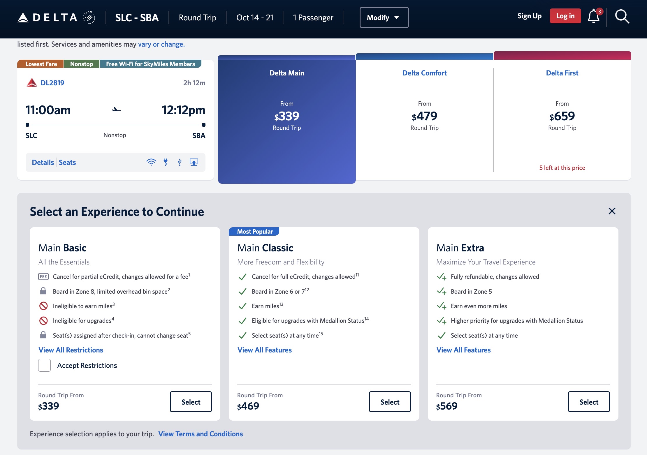 Weighing the Pros & Cons of The Best Ways to Book Delta Flights 1 Delta cash bookings