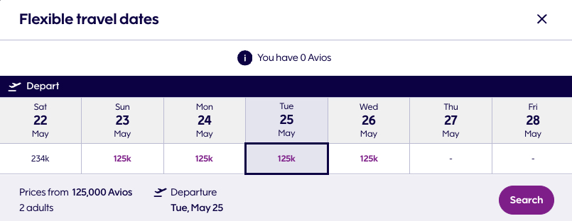 How to Book Award Flights with Finnair Avios 10 Finnair flexible date search