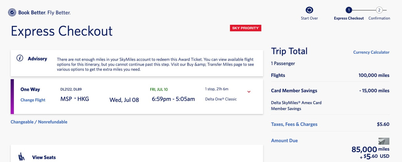 As Other Airlines Clam Up, Delta Keeps Dropping Unprecedented SkyMiles Deals 4 delta skymiles deal to hong kong for 85,000 skymiles