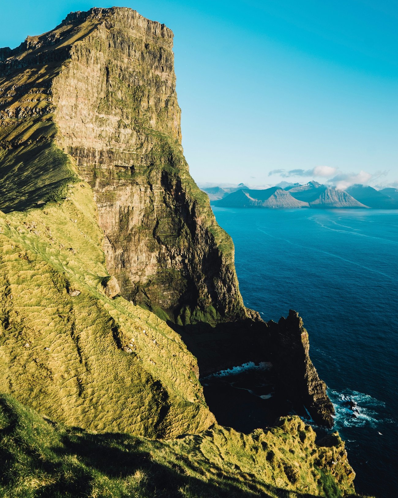 The Extra Mile, July 14: Explaining United's Strange New Seats & More 2 a picture of a cliff in the Faroe islands