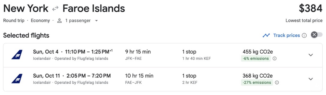 Airfare is Finally Dropping: Where to Find Cheap Flights (& Where Not To) 8 Faroe Islands airfare Icelandair