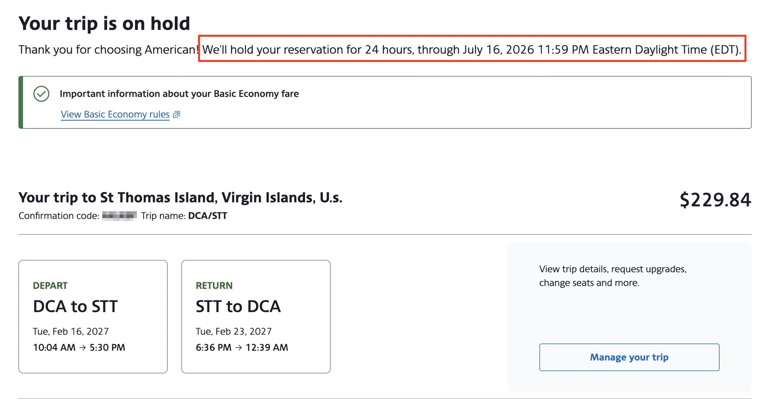Lock in Your Price Before You Pay: What Airlines Offer 'Fare Holds'? 3 Hold confirmation