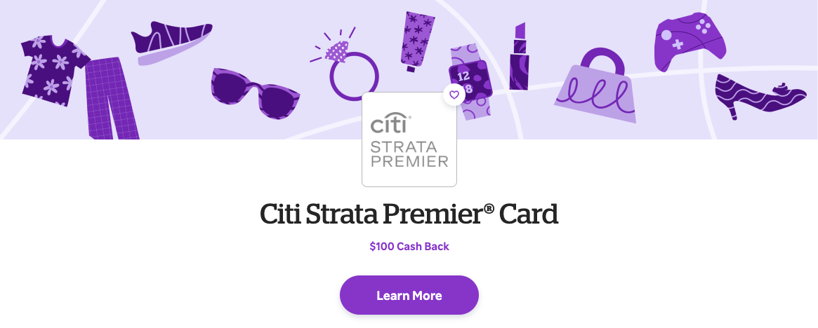 Earn up to 75K Points on the Citi Strata Premier via Rakuten! 2 Rakuten - Citi Strata Premier $100 bonus offer