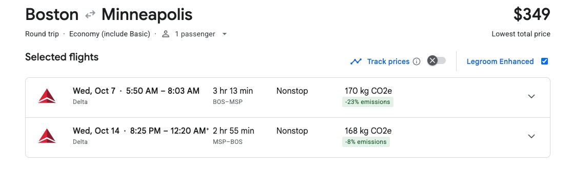 Airfare is Finally Dropping: Where to Find Cheap Flights (& Where Not To) 6 BOS-MSP airfare