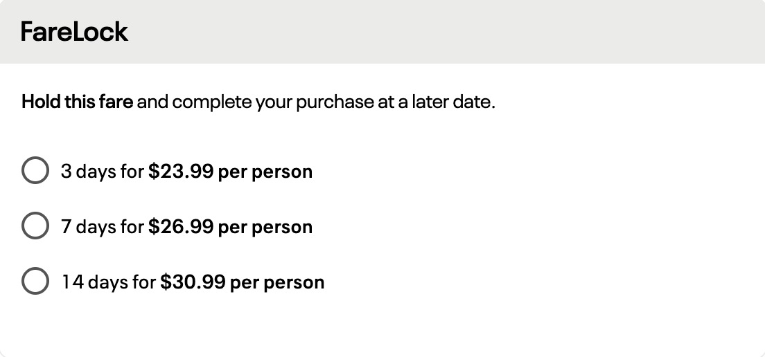 Lock in Your Price Before You Pay: What Airlines Offer 'Fare Holds'? 5 United SFO-ICN fare hold