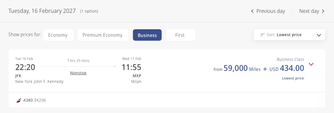 Biz Class Fares Have Skyrocketed - Here's How We Still Fly It 3 Emirates business class airfare