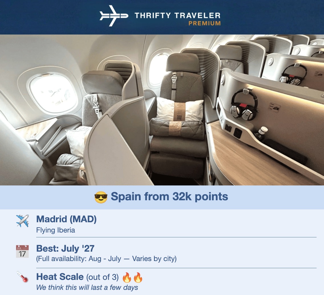 Biz Class Fares Have Skyrocketed - Here's How We Still Fly It 8 Iberia flight deal in biz class from 32,000 points