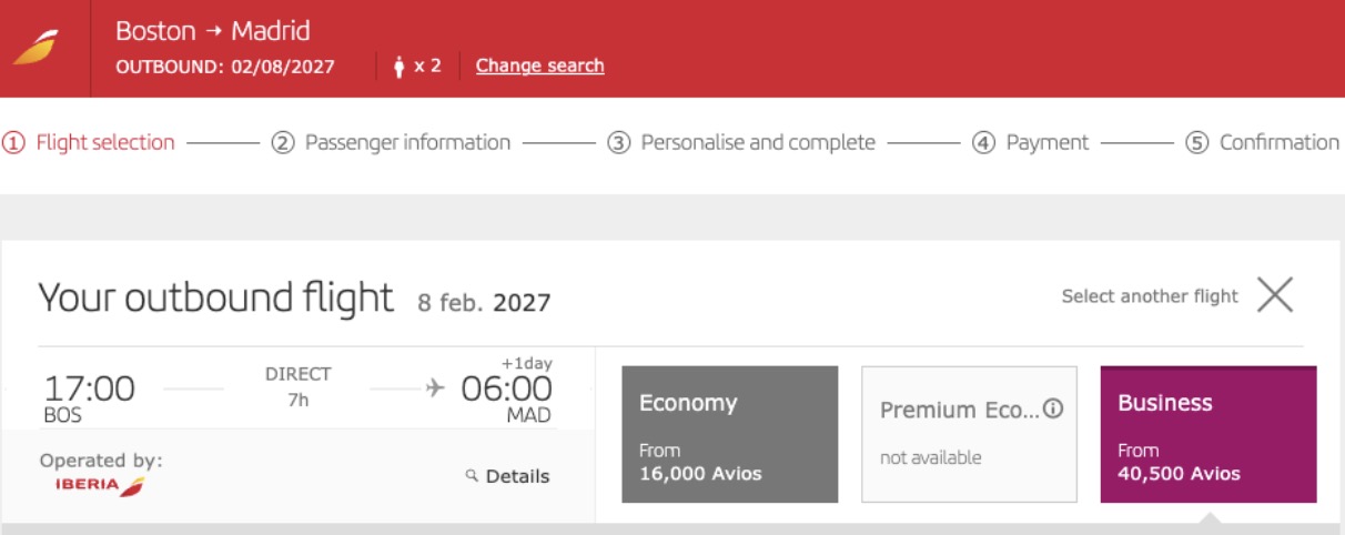 Biz Class Fares Have Skyrocketed - Here's How We Still Fly It 7 Iberia fare in biz class to Spain