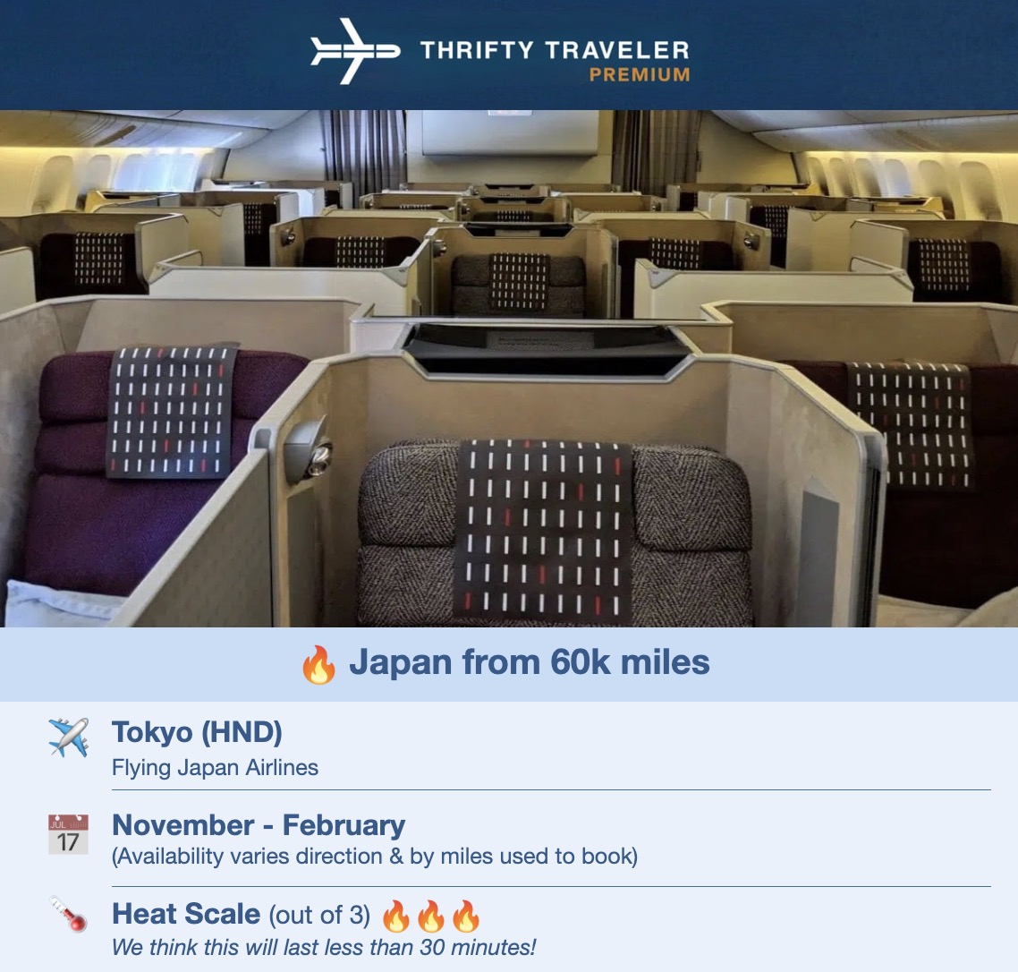 Biz Class Fares Have Skyrocketed - Here's How We Still Fly It 2 Japan Airlines business class deal