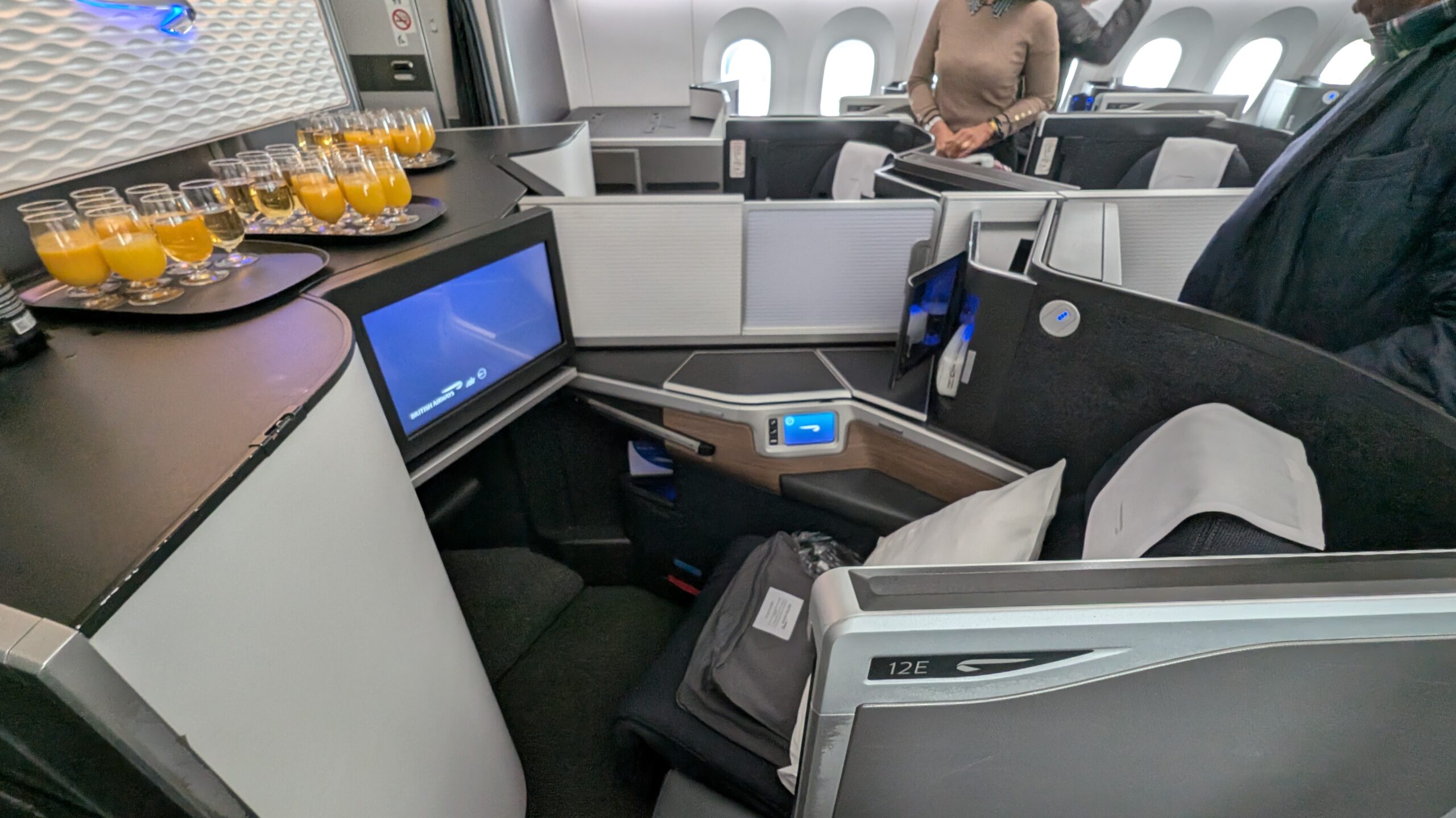 Fine ... But Mostly Forgettable: British Airways Club Suites Review on the Boeing 787-10 19 British Airways Club Suites (middle seats)