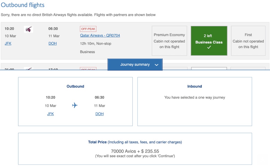Biz Class Fares Have Skyrocketed - Here's How We Still Fly It 5 QSuites fare for 70k each way