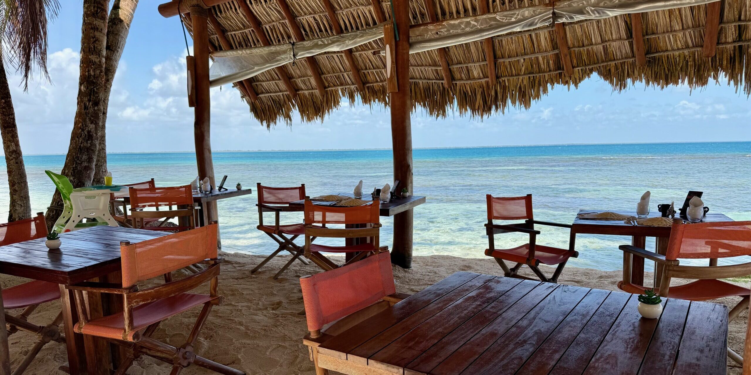 Calala Island Review: Is Hilton's Private-Island Splurge Worth 240K Points a Night? 24 Calala Island dining area (lunch)