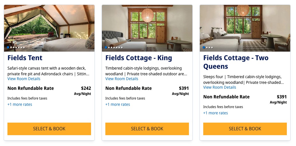 The Fields of Michigan: An Upscale, But Wholesome Glamping Stay Using Hyatt Points 2 Fields of Michigan booking with cash