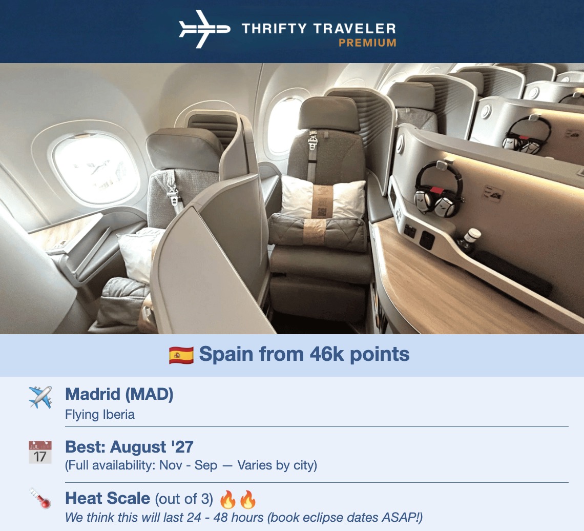 Want to Fly Biz Class with Points? It's a Lot Easier With These Lesser-Known Airlines 3 Iberia business class