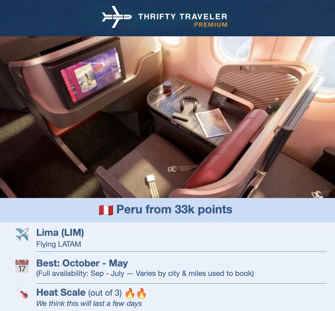 Want to Fly Biz Class with Points? It's a Lot Easier With These Lesser-Known Airlines 12 LATAM flight deal