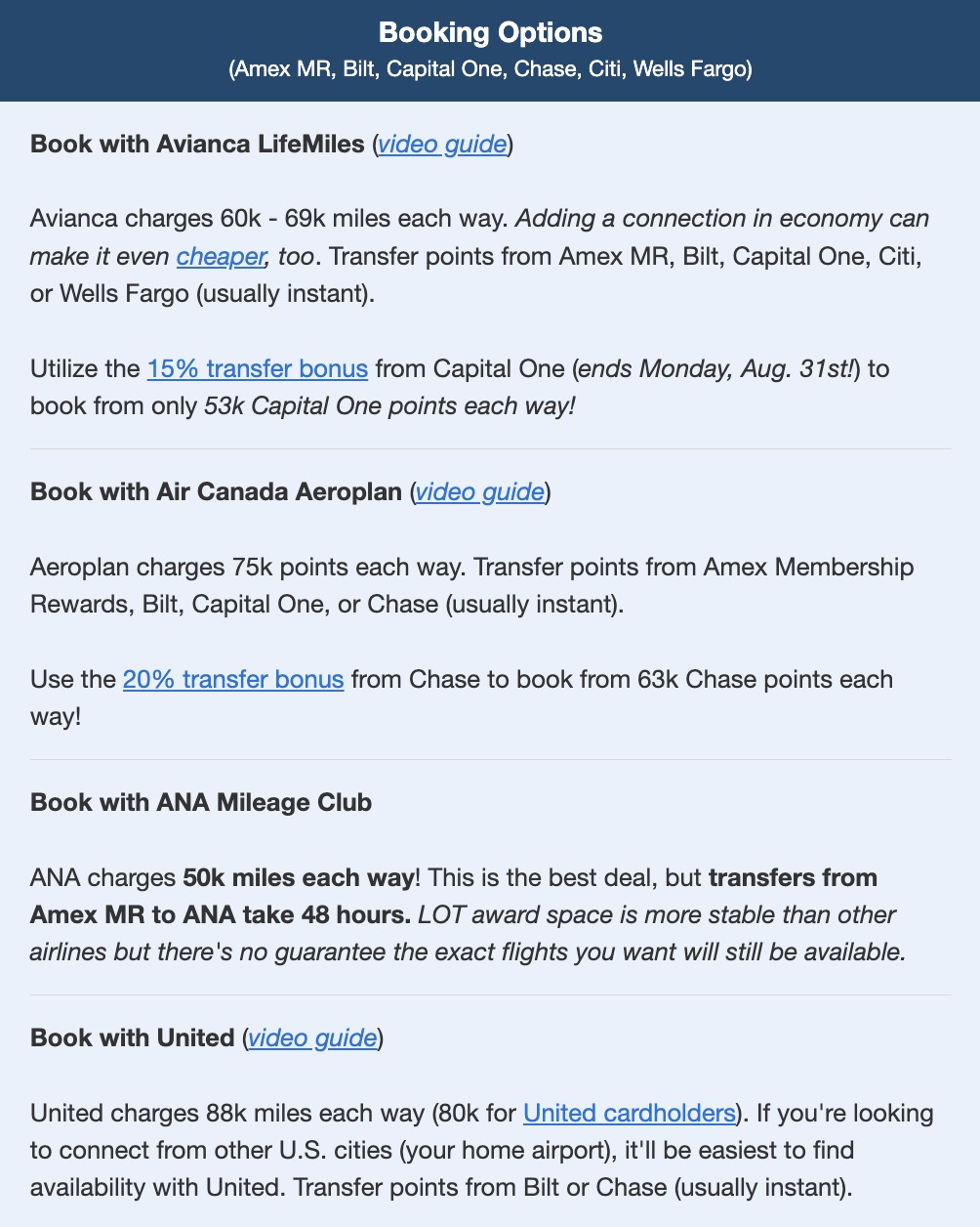 Want to Fly Biz Class with Points? It's a Lot Easier With These Lesser-Known Airlines 5 LOT booking options