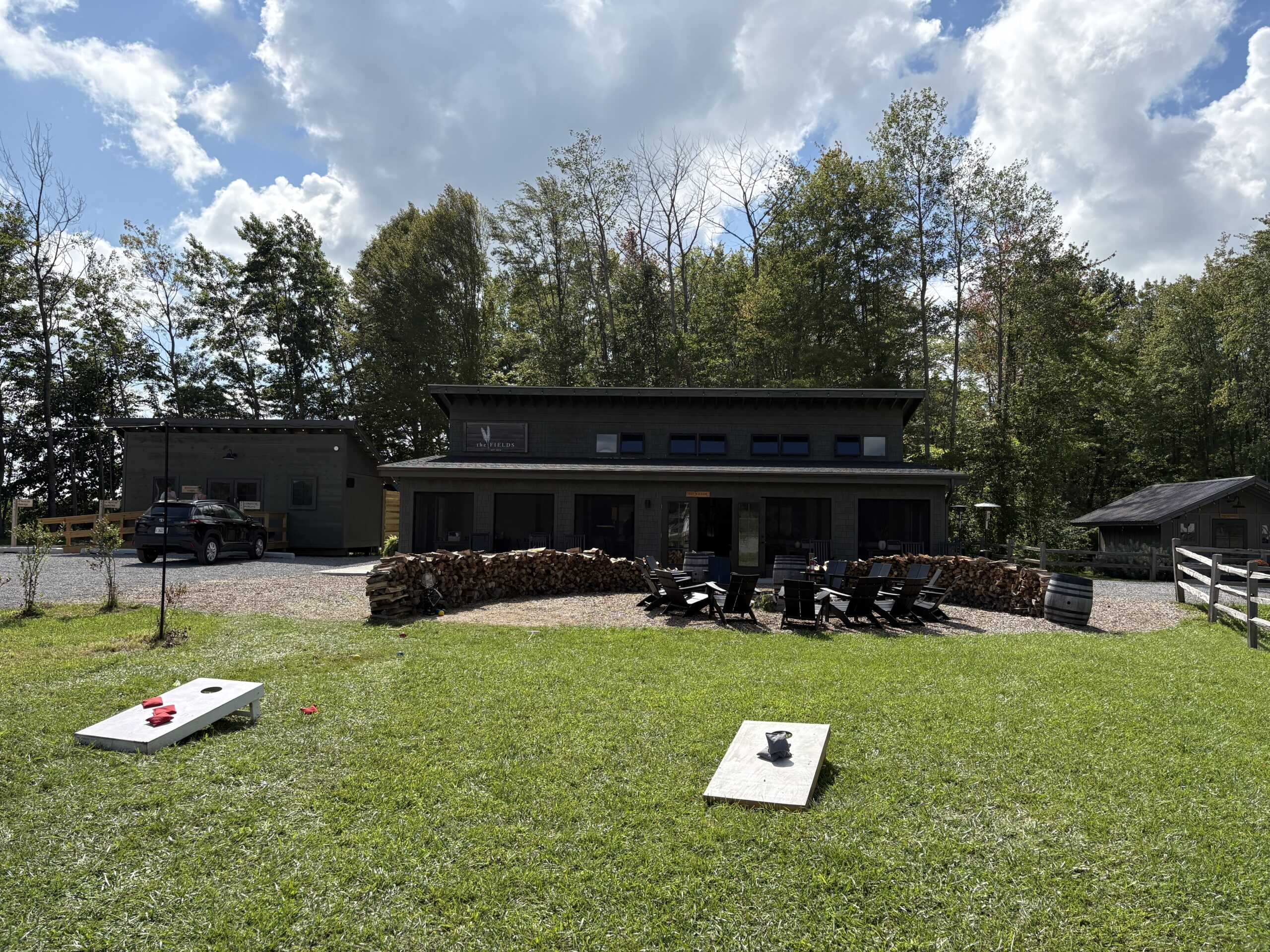 The Fields of Michigan: An Upscale, But Wholesome Glamping Stay Using Hyatt Points 17 Fields of Michigan reception and main food hall