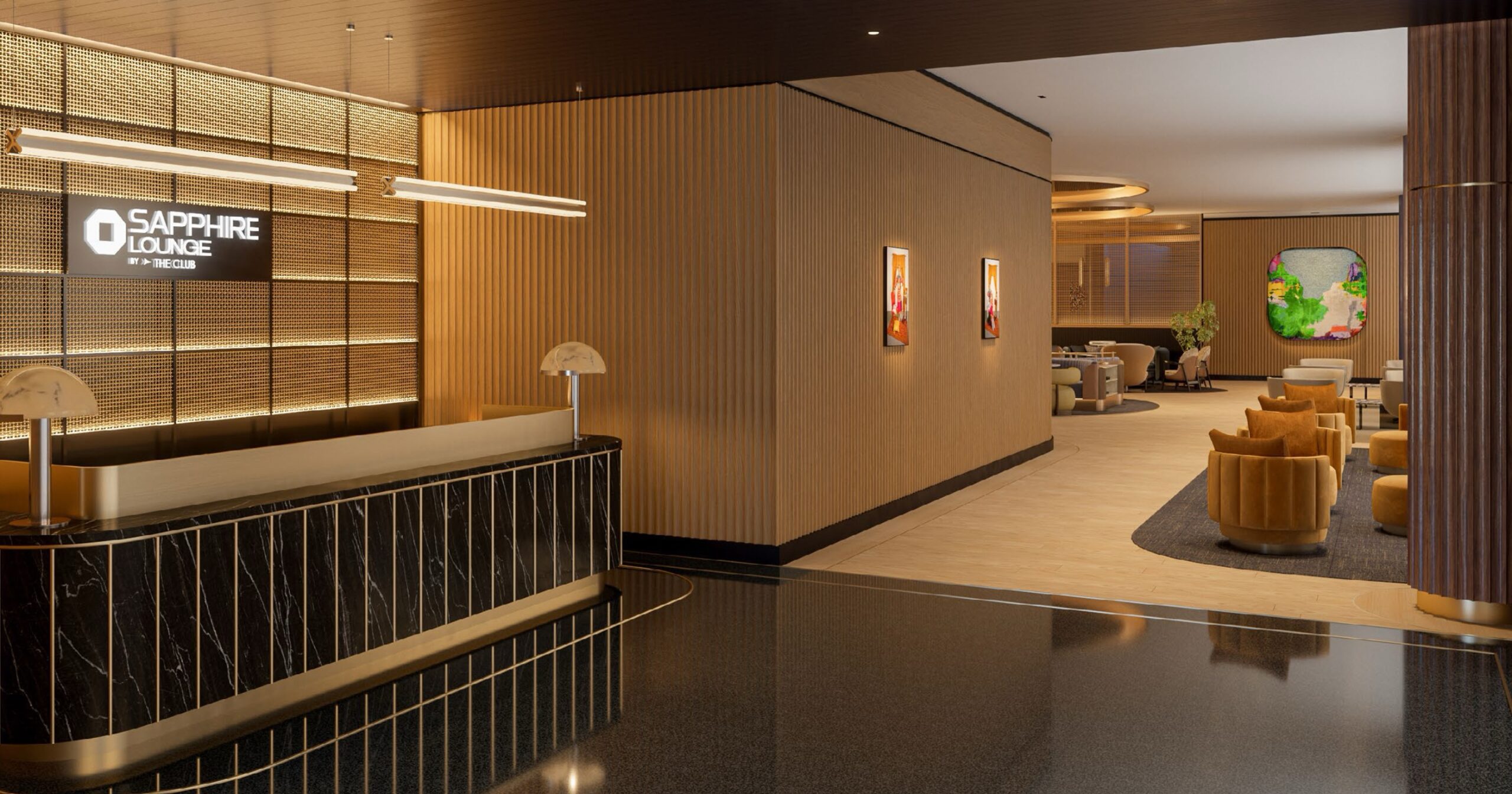 Chase Plans Enormous New Sapphire Lounge in Seattle 3 Chase Sapphire Lounge SEa